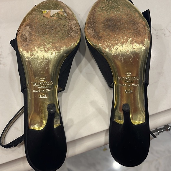Valentino silk bow stunning heals - Picture 6 of 7